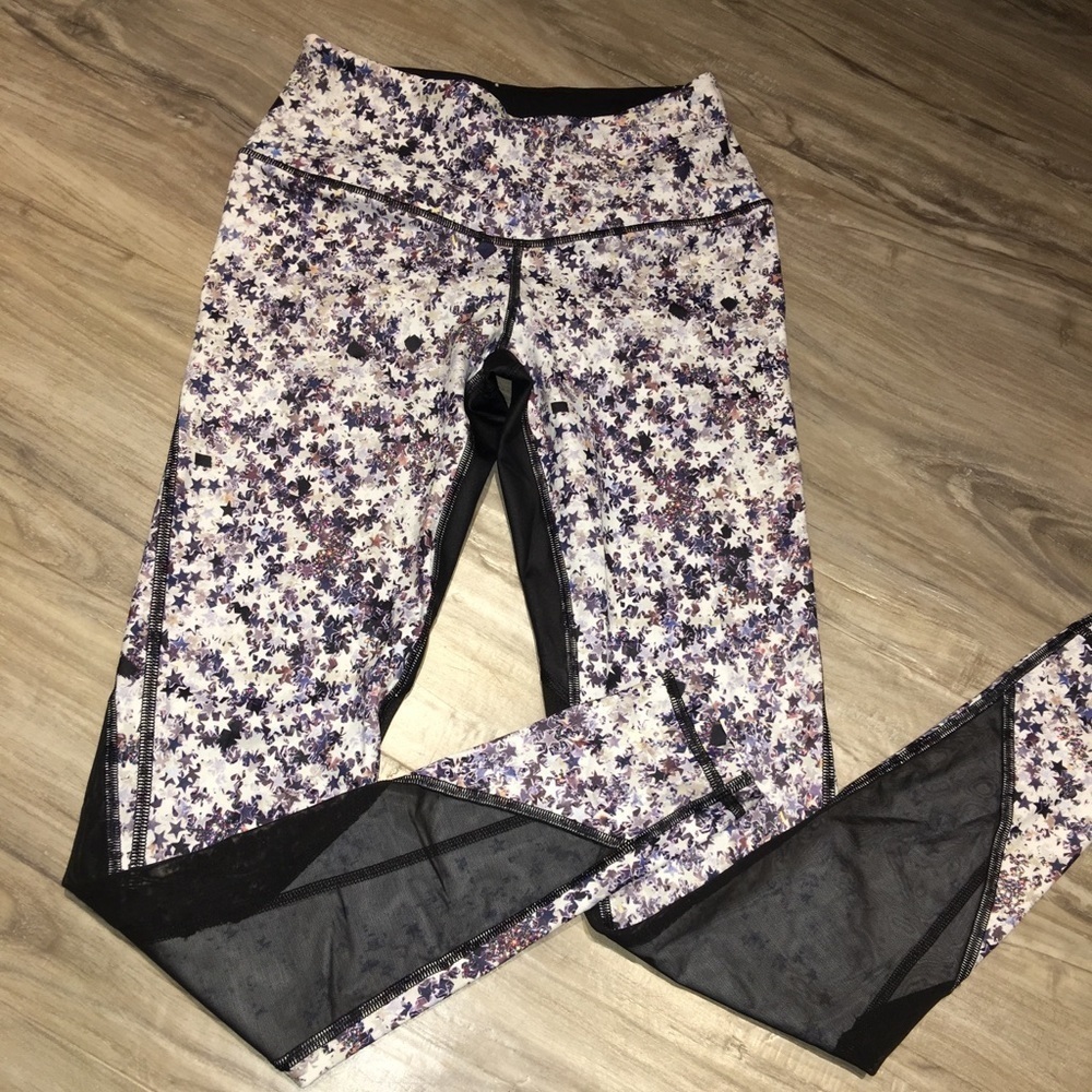Victoria secret leggings with stars ⭐️ ✨🖤